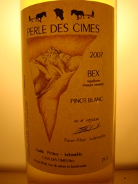 Pinot Blanc Indermuhle bex 2010